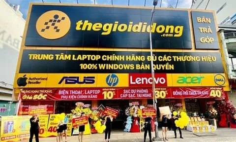 Thế Giới Di Động: Đóng hàng trăm cửa hàng, doanh thu xuống mức thấp nhất 5 tháng
