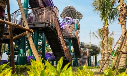 Sắc xanh tại công viên Sun World trong đô thị nghỉ dưỡng Sun Group Hà Nam