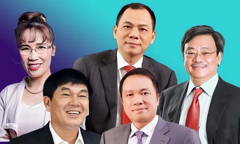 Các tỷ phú Việt đồng loạt gia tăng tài sản trong năm 2025