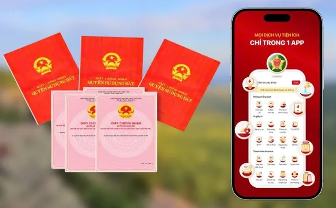 Sổ đỏ bắt đầu hiển thị trên VNeID, người dân có thể tra cứu